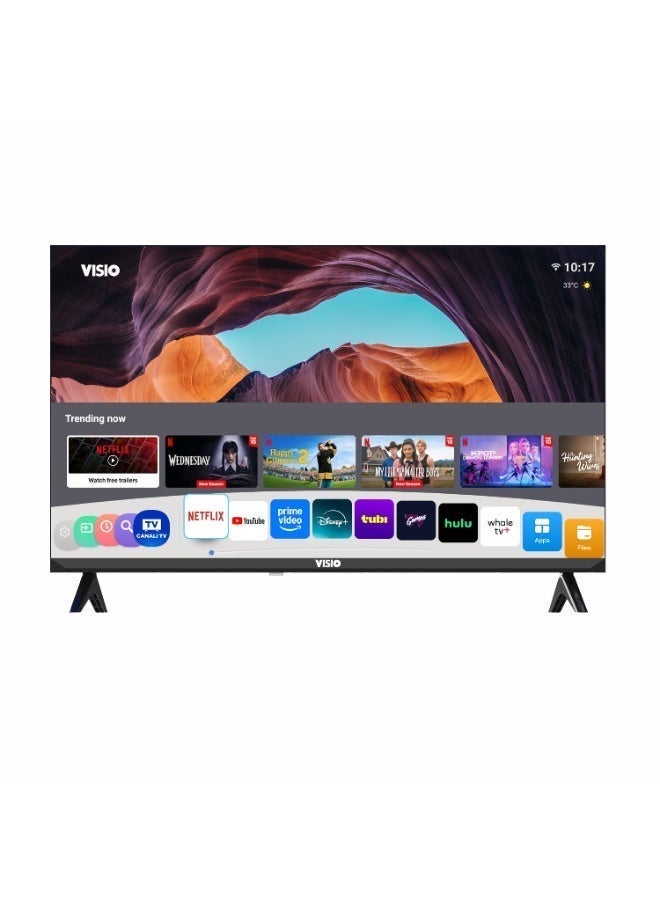 VISIO 32 Inch HD Smart TV, Whale OS, Frameless Design with Built-in Receiver - Black [32VSS22] - Image 2